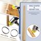 Ring Sizer Mandrel & Shaper Tool – Metal Ring Measuring, Resizing, and Repair Kit with Jewelry Mallet